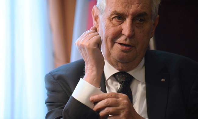 Miloš Zeman.
