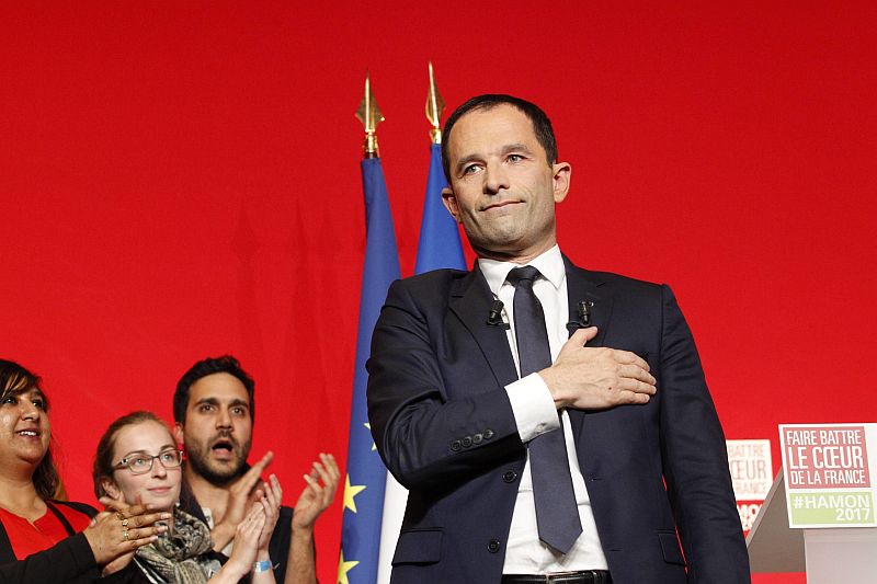 Někdejší socialistický kandidát na francouzského prezidenta Benoit Hamon.