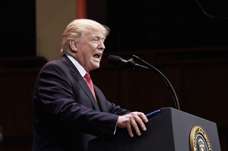 Prezident USA Donald Trump. 