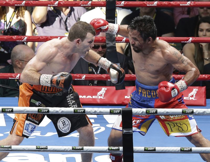 Hvězdný bowerský duel ovládl překvapivě Australan Jeff Horn. Hvězdný bowerský duel ovládl překvapivě Australan Jeff Horn.
