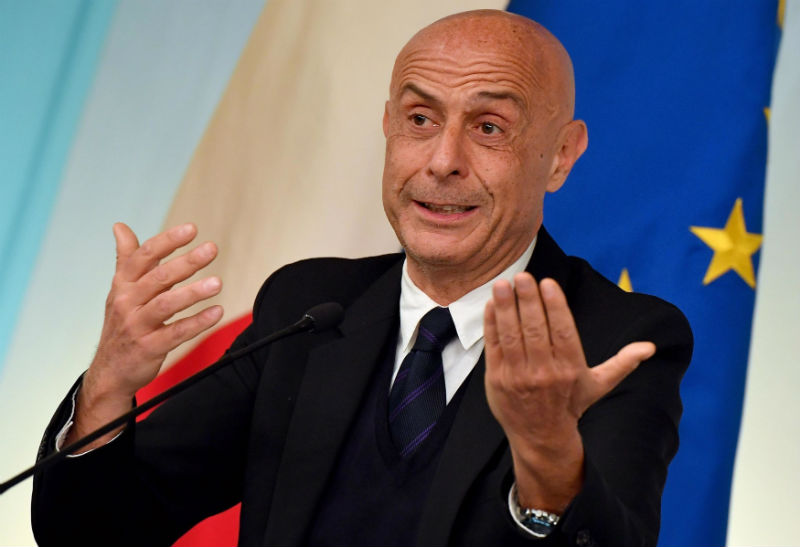 Italský ministr vnitra Marco Minniti.
