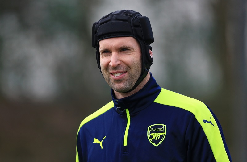Brankář Petr Čech. 