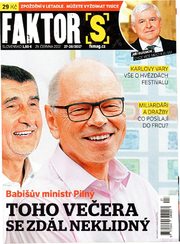 Obálka aktuálního dvojčísla časopisu FAKTOR S.