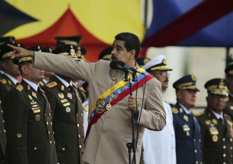 Venezuelský prezident Nicolás Maduro.