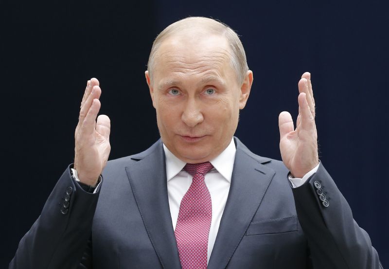 Ruský prezident Vladimír Putin.