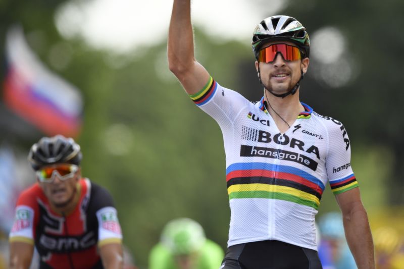 Slovenský cyklista Peter Sagan.