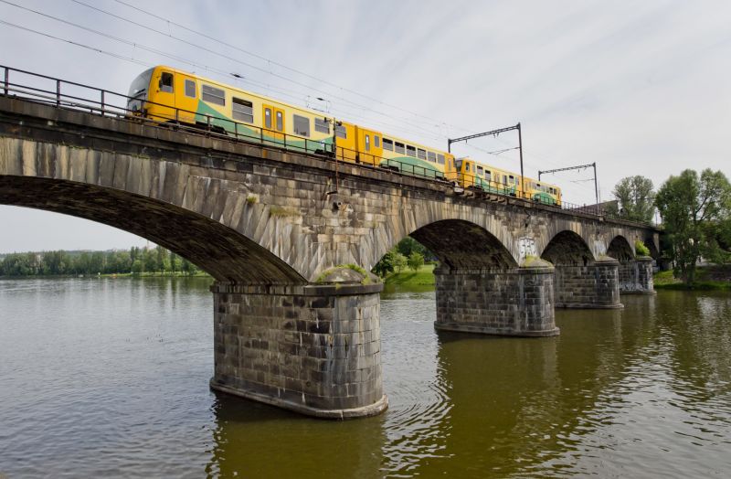 Pražský Negrelliho viadukt.