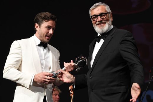 Casey Affleck a Jiří Bartoška.