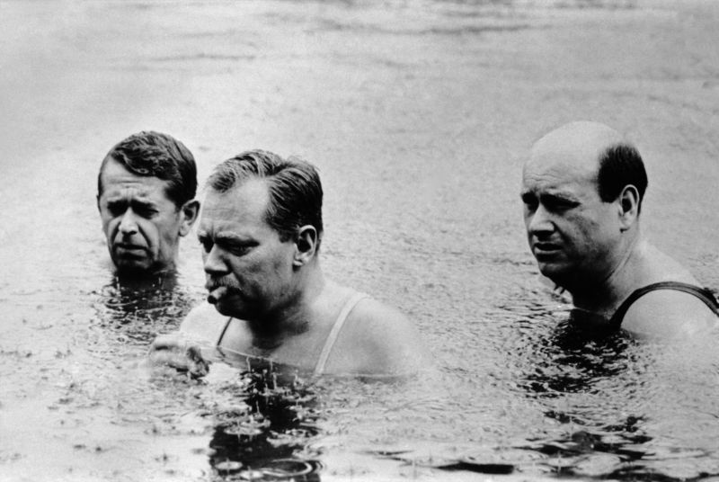 František Řehák (vpravo) ve filmové klasice Rozmarné léto. 
