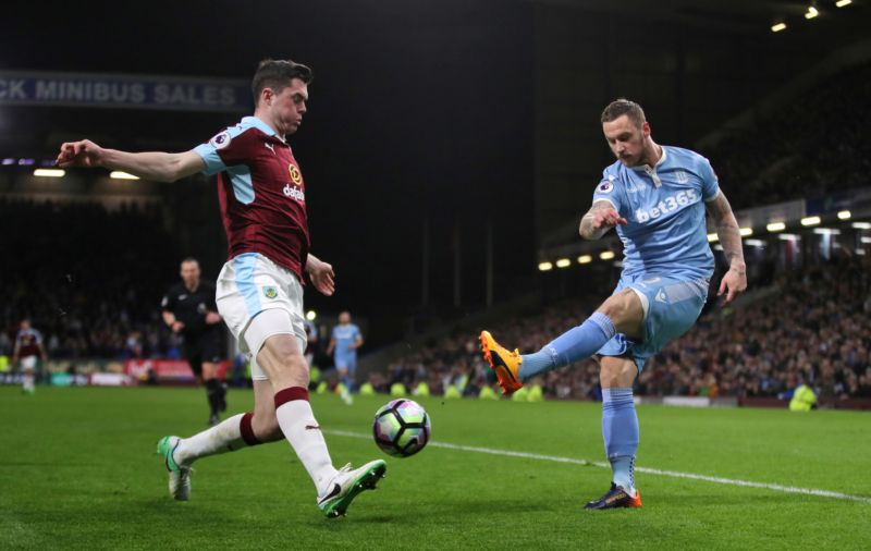 Anglický reprezentační obránce Michael Keane (vlevo). Anglický reprezentační obránce Michael Keane (vlevo).