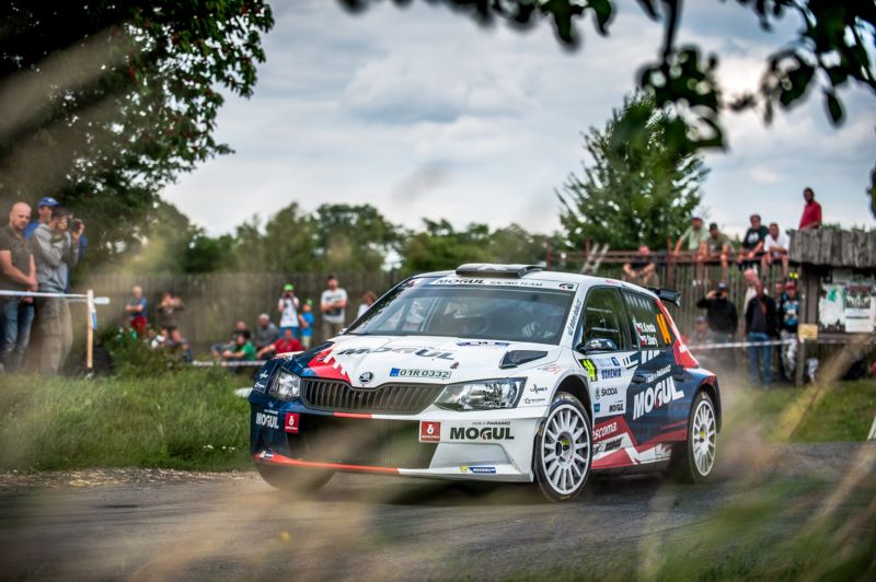 Roman Kresta na Bohemia rally.