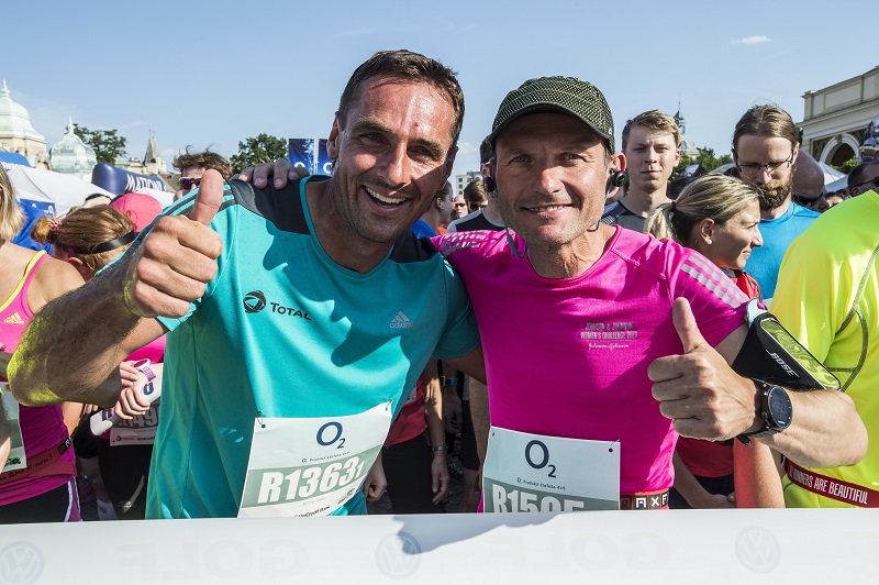 Roman Šebrle a Dalibor Gondík.