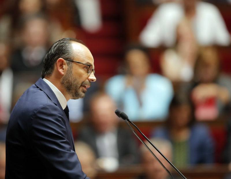 Francouzský premiér Édouard Philippe.