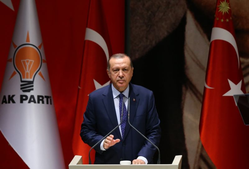 Turecký prezident Recep Tayyip Erdoğan.