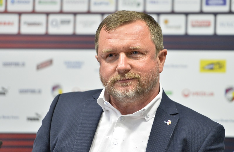 Trenér Viktorie Plzeň Pavel Vrba. Trenér Viktorie Plzeň Pavel Vrba.