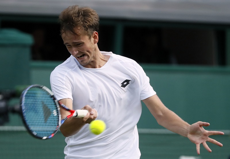 Tenista Daniil Medveděv. Tenista Daniil Medveděv.