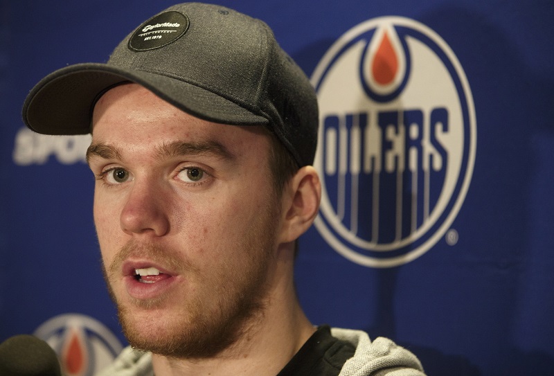 Hokejista Connor McDavid.