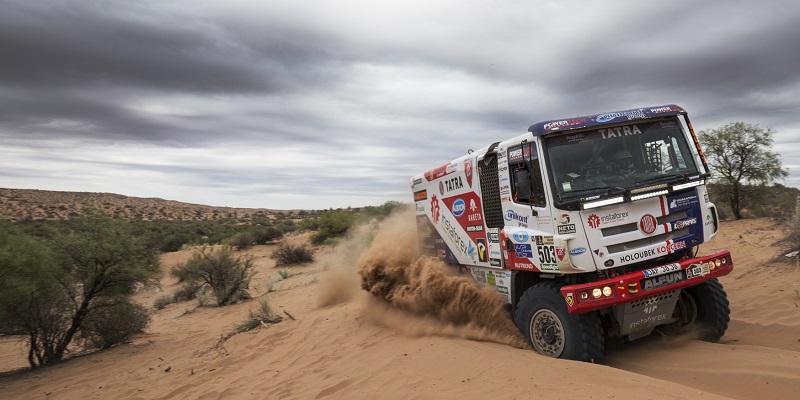 Závodník Karel Loprais na Rallye Dakar (ilustrační foto) Závodník Karel Loprais na Rallye Dakar (ilustrační foto)