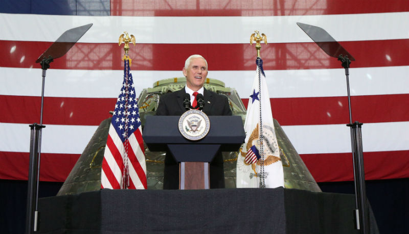 Americký viceprezident Mike Pence. Americký viceprezident Mike Pence.