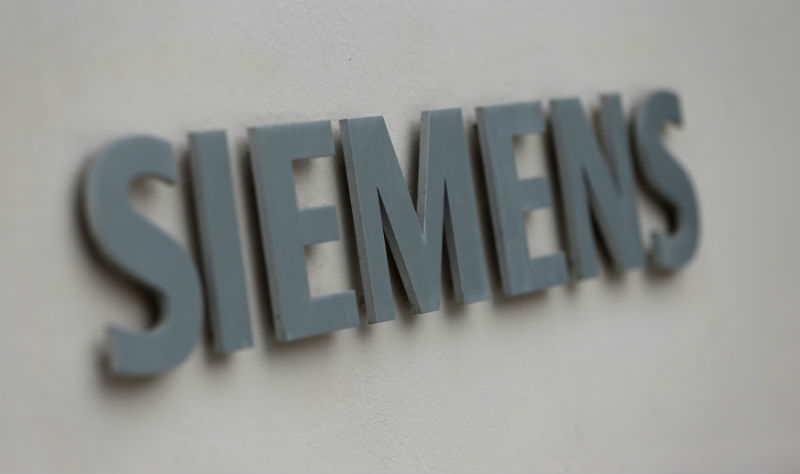 Německý průmyslový konglomerát Siemens.