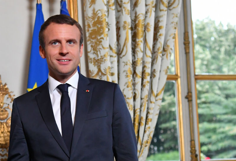 Emmanuel Macron.