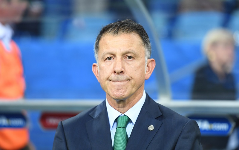 Trenér mexické reprezentace Juan Carlos Osorio po zápase s Německem 