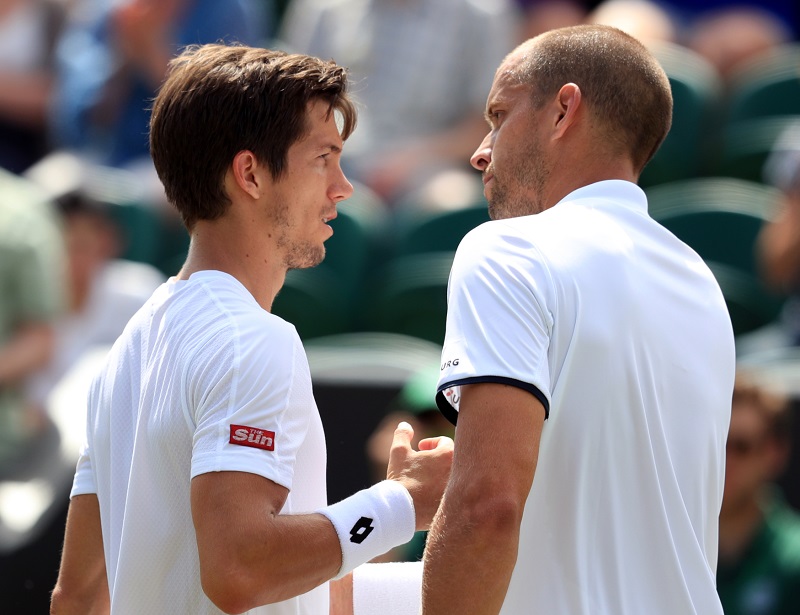 Gilles Müller výhrou nad Aljažem Bedenem potvrdil roli favorita a zajistil si postup už do osmifinále Wimbledonu.