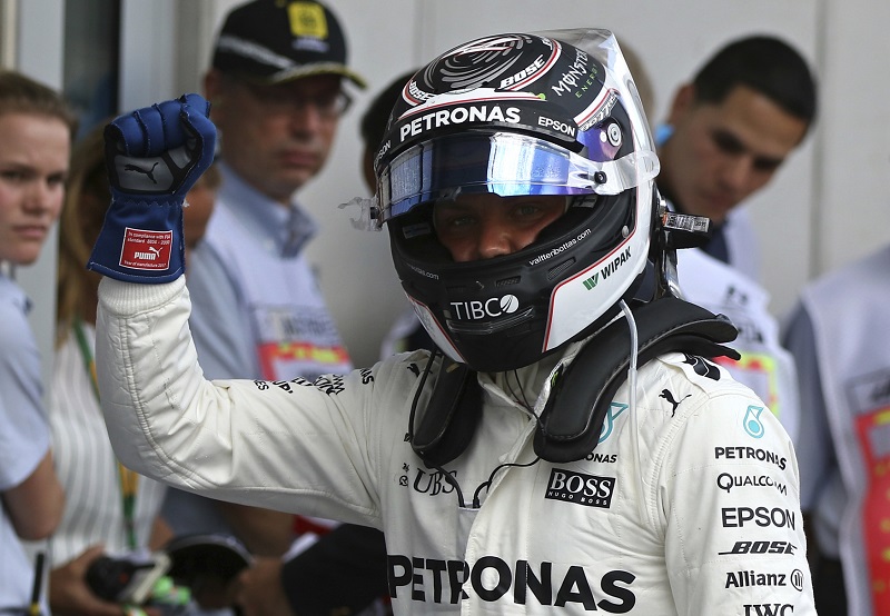 Kvalifikaci Velké ceny Rakouska vyhrál Valtteri Bottas