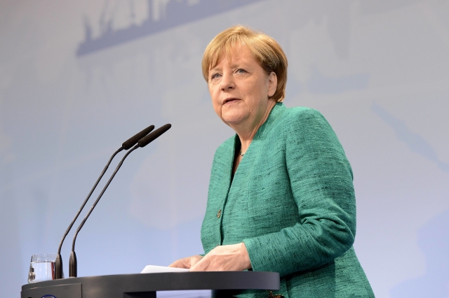 Německá kancléřka Angela Merkelová. Německá kancléřka Angela Merkelová.