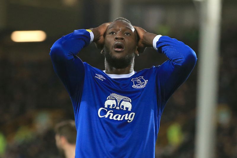 Belgický útočník Romelu Lukaku. Belgický útočník Romelu Lukaku.