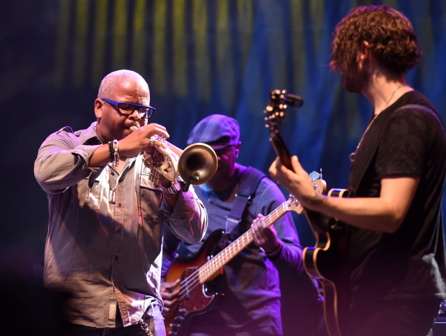 Neworleanský trumpetista Terence Blanchard na Bohemia JazzFest.