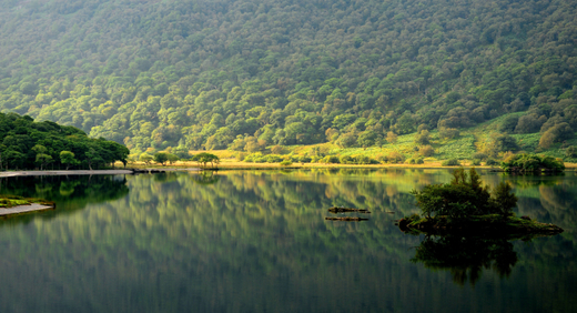 Národní park Lake District na severozápadě Anglie.