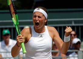 Jelena Ostapenková si drží skvělou formu.