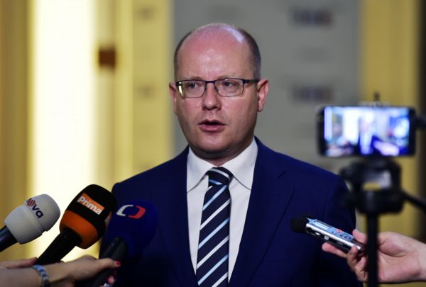 Premiér Bohuslav Sobotka. 
