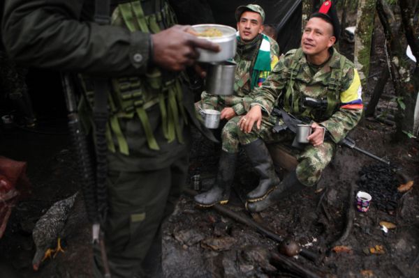 Členové guerilly FARC.