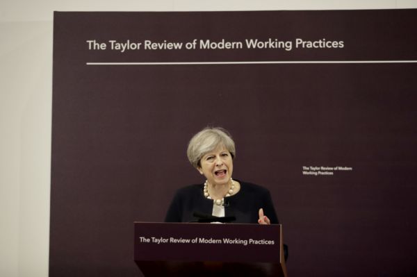 Premiérka Británie Theresa Mayová. Premiérka Británie Theresa Mayová.