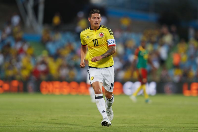 Kolumbijský reprezentant James Rodriguez mění působiště. Kolumbijský reprezentant James Rodriguez mění působiště.
