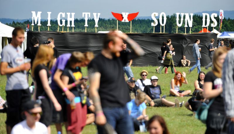 Festival Mighty Sounds v Táboře.