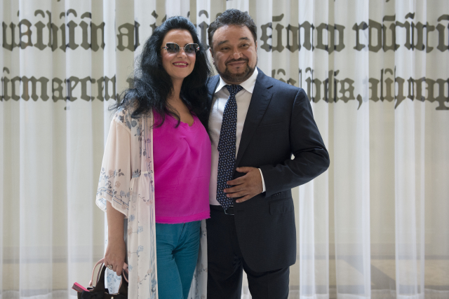 Sopranistka Angela Gheorghiuová a tenorista Ramón Vargas.