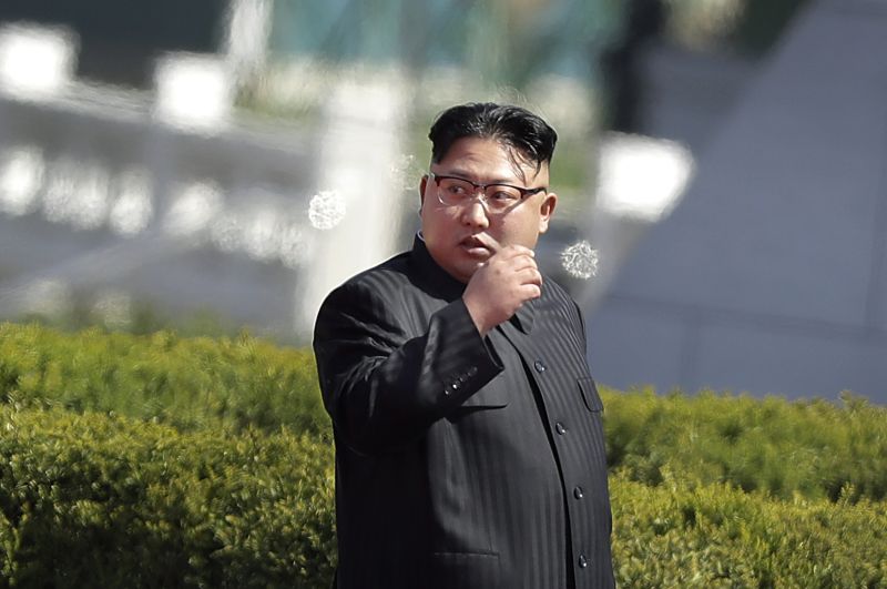 Severokorejský vůdce Kim Čong-un. Severokorejský vůdce Kim Čong-un.