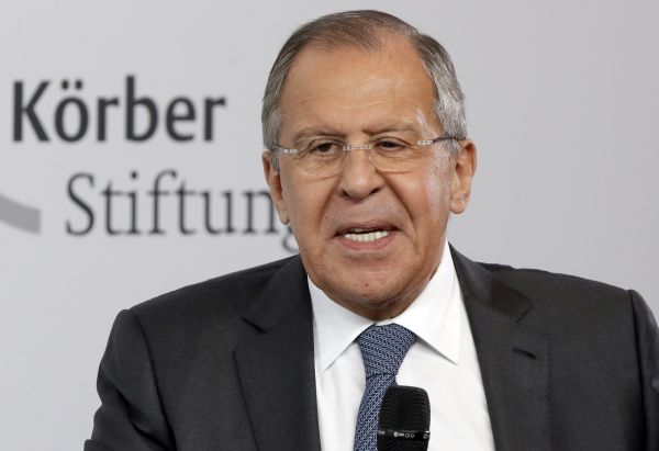 Ruský ministr zahraničí Sergej Lavrov. 