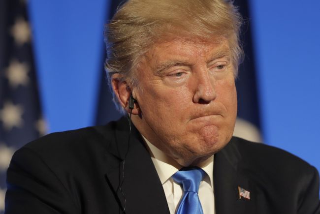 Americký prezident Donald Trump. Americký prezident Donald Trump.