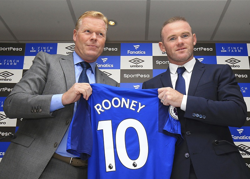 Anglický záložník Wayne Rooney po přestupu do Evertonu. Anglický záložník Wayne Rooney po přestupu do Evertonu.