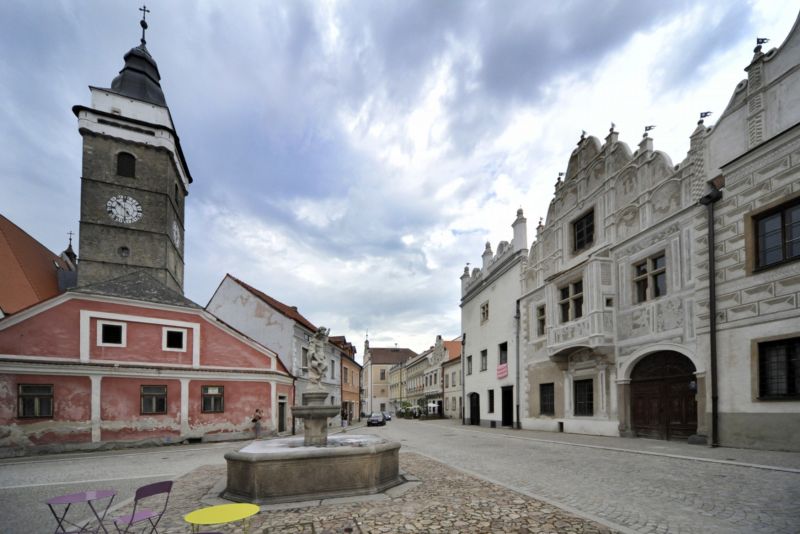 Městská památková rezervace Slavonice - renesanční historické jádro města. Městská památková rezervace Slavonice - renesanční historické jádro města.