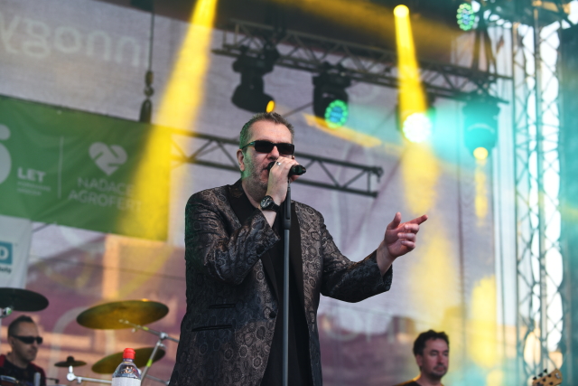 Slovenský zpěvák Richard Müller se po 12 letech vrátil na festival Hrady CZ.