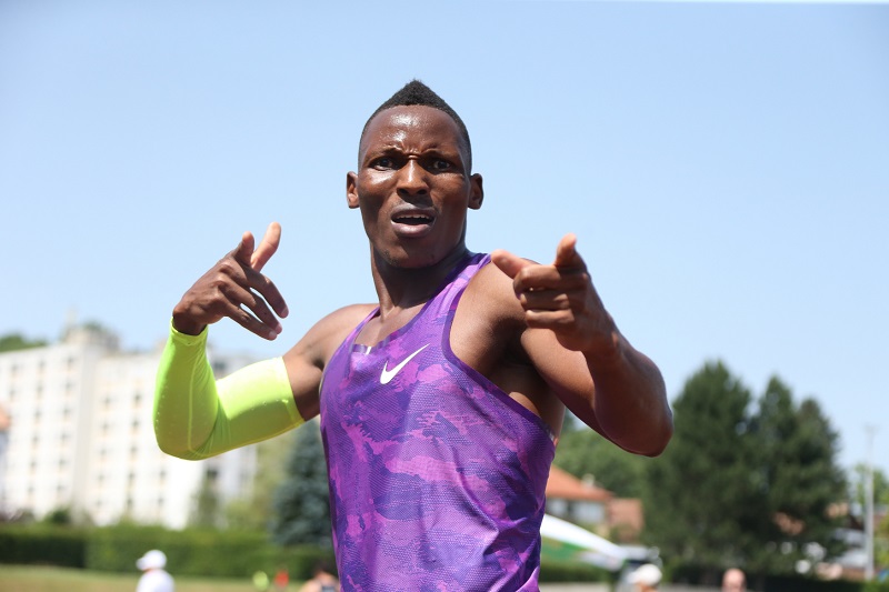 Sprinter Isaac Makwala (ilustrační foto). Sprinter Isaac Makwala (ilustrační foto).