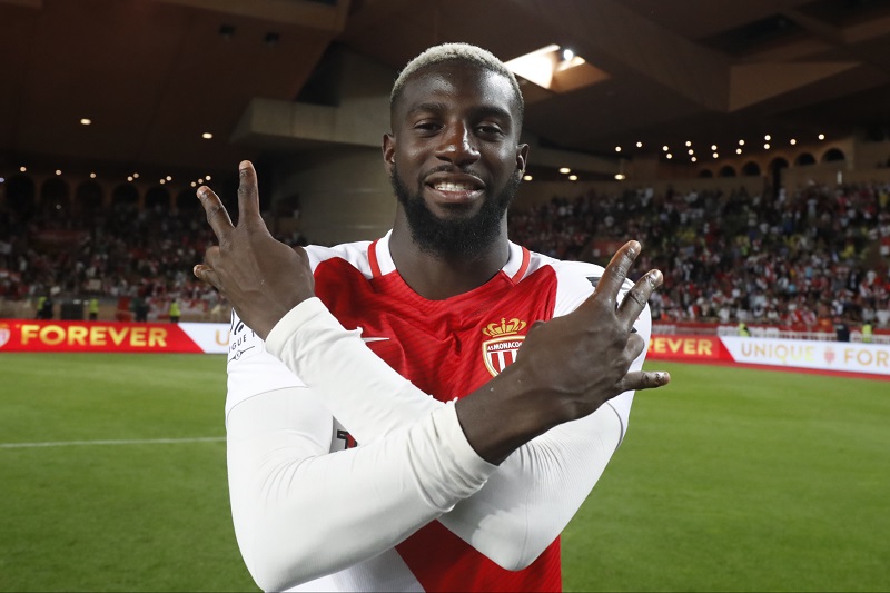 Francouzský fotbalista Tiemoue Bakayoko ještě v dresu Monaca (ilustrační foto)