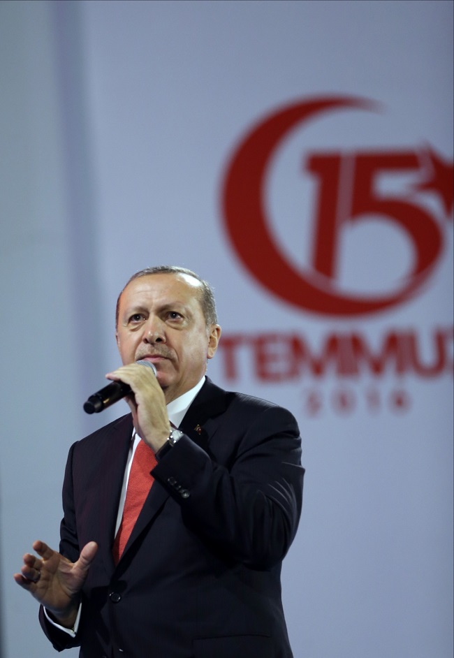 Recep Tayyip Erdoğan.