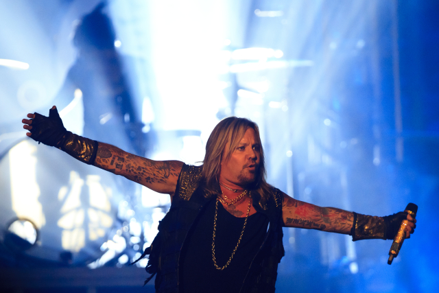 Americký zpěvák Vince Neil.