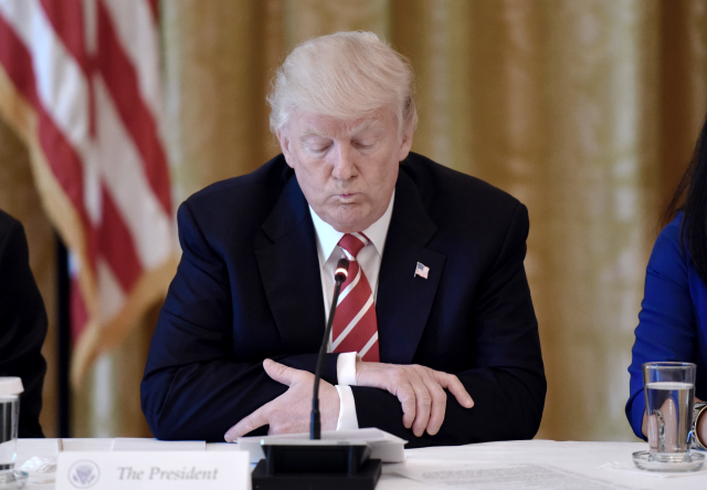 Americký prezident Donald Trump. Americký prezident Donald Trump.